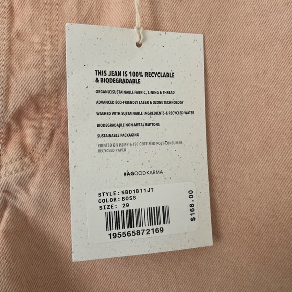 AG Alexxis Short High Rise Wedgie (botanical blossom—size 29) - Picture 4 of 5